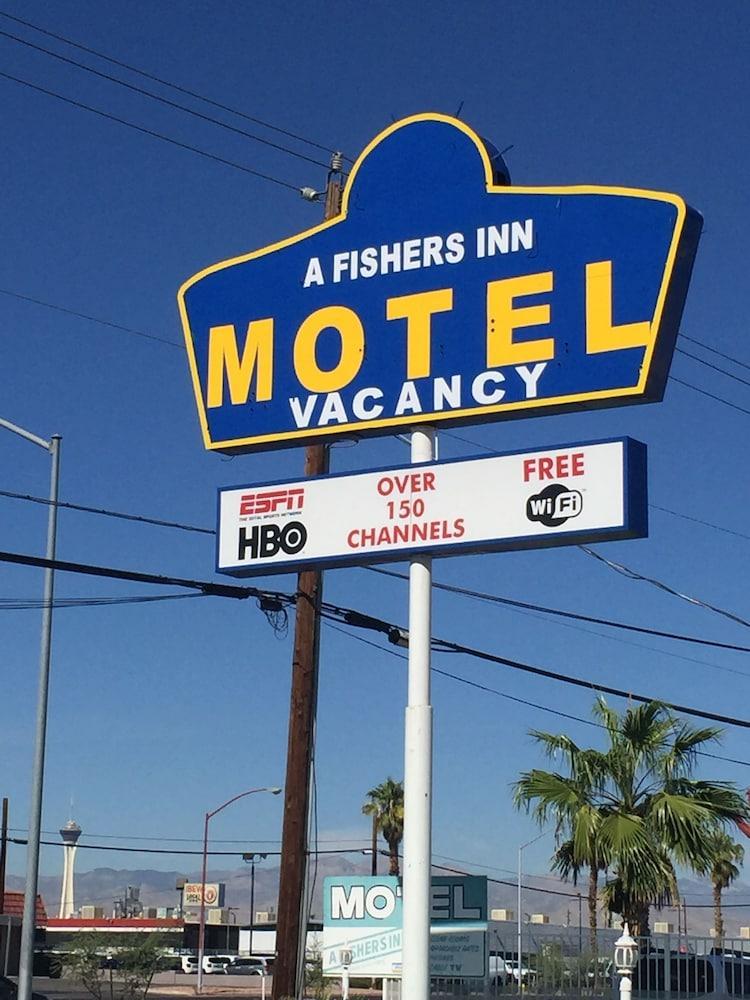 A Fisher'S Inn Motel ラスベガス エクステリア 写真